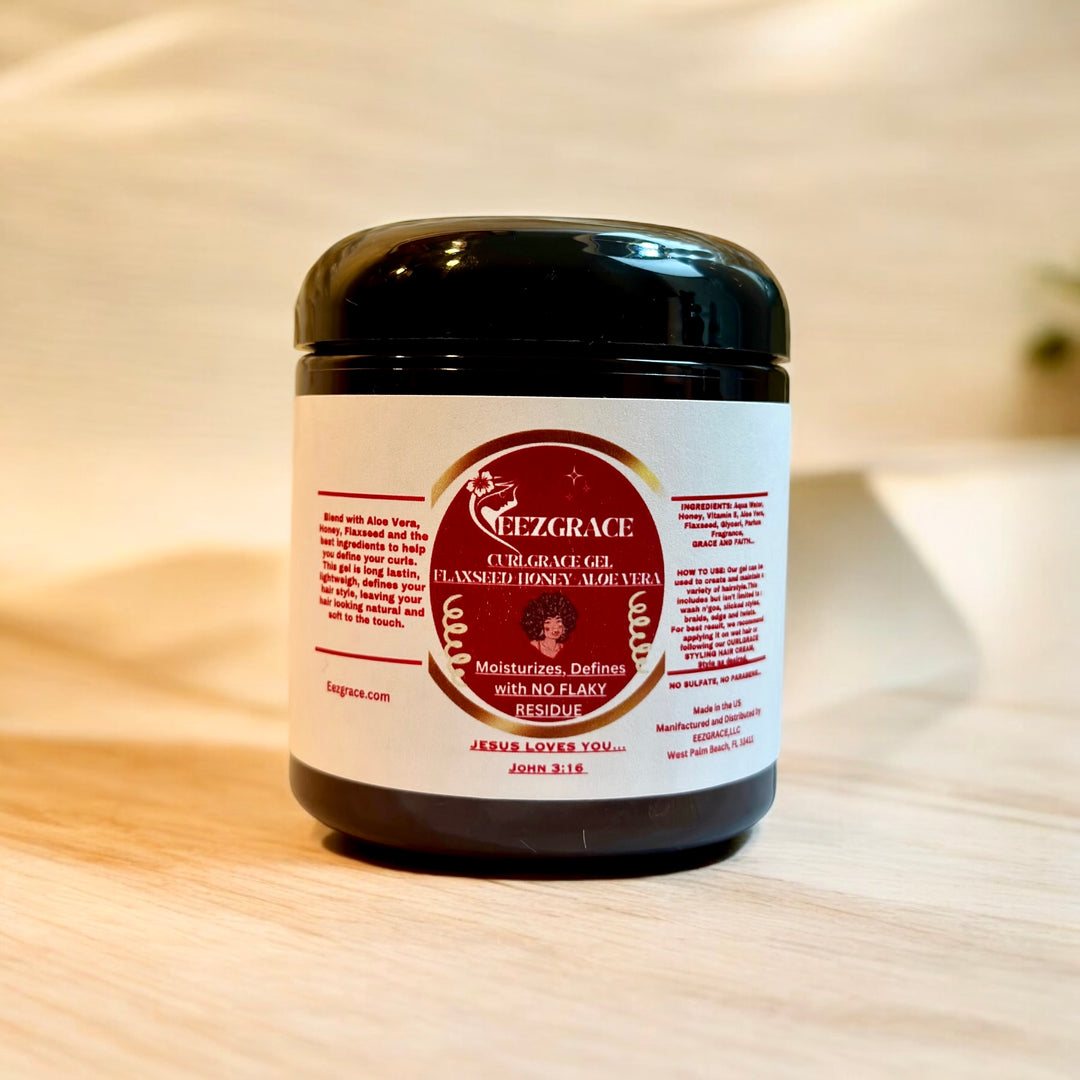 CURLY GEL FLAXSEED & HONEY &ALOE VERA