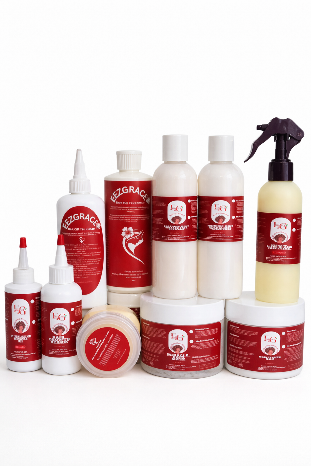 COMPLETE COLLECTION BUNDLE WITH MASK , MOISTURIZER 16oz Or 8oz